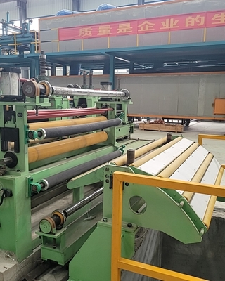 Precisione ad alta velocità della lamiera di acciaio 0-100m/min che fende linea una garanzia da 1 anno