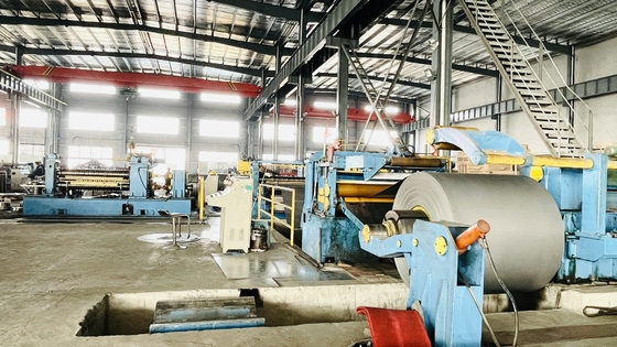0.2mm hanno galvanizzato il CA 22KW della tagliatrice della bobina del metallo della lamiera di acciaio
