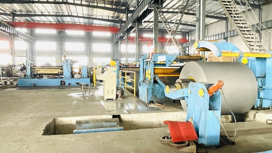 0.2mm hanno galvanizzato il CA 22KW della tagliatrice della bobina del metallo della lamiera di acciaio