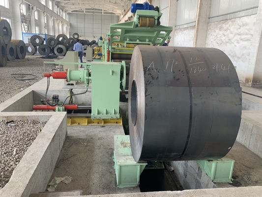 MAZS-(0.3-2) × 1300mm Taglierina per bobine in metallo per materiale di bobine: acciaio al carbonio, acciaio inossidabile, lamiera zincata e così via