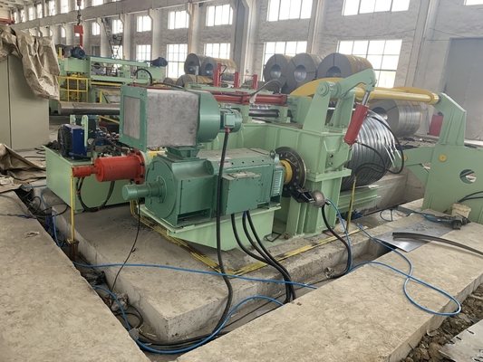 MA-(1~6) ×1600mm Linea di taglio a bobina in acciaio con bobina da 132KW max 30T velocità di taglio 60-100M/min