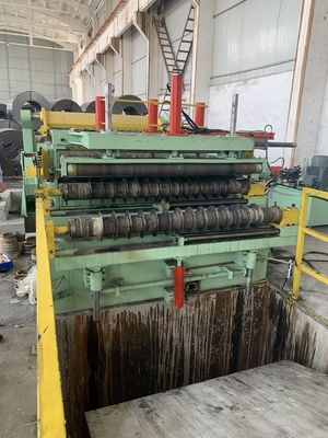 MA-(1~6) ×1600mm Linea di taglio a bobina in acciaio con bobina da 132KW max 30T velocità di taglio 60-100M/min