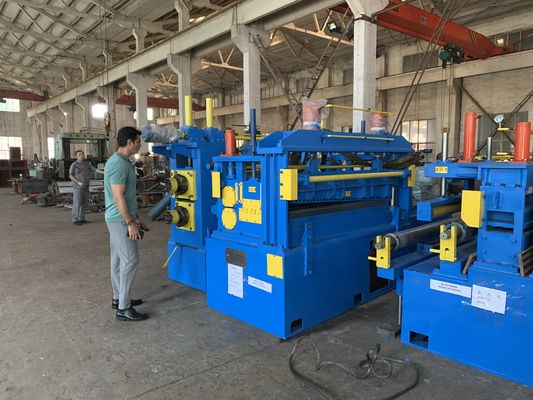 macchina di taglio della bobina del metallo di 600mm con il singolo braccio Hydrualic Decoiler