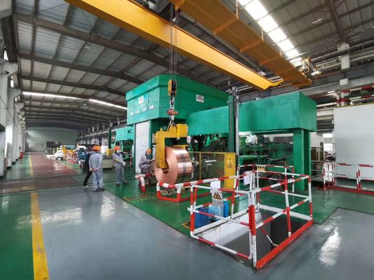 Il supporto 800mm che di alta velocità quattro la linea continua del laminatoio a freddo ha usato per fa il tubo Q195, Q215, Q235
