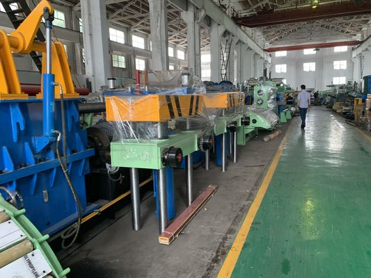 Linea di taglio automatica della lamiera di acciaio della macchina 3mm del metallo della taglierina del acciaio al carbonio