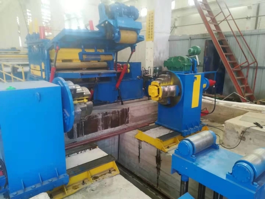 taglio del metallo di 25m/Min 380V alla linea di lunghezza per il piatto del carbonio