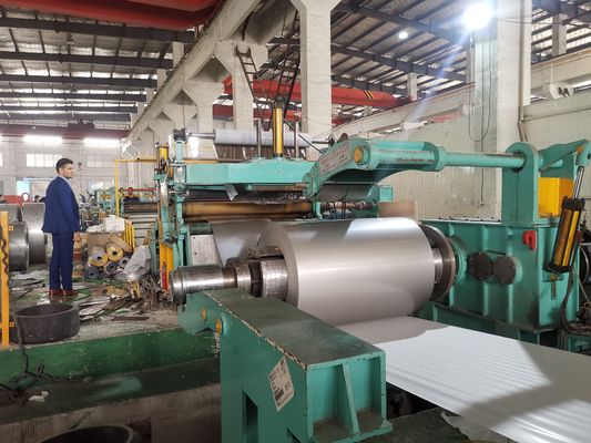 macchina di taglio d'acciaio della striscia di 50-1500mm per la larghezza della bobina/larghezza di taglio